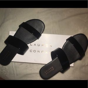 Lauren Conrad 2 strap sandals